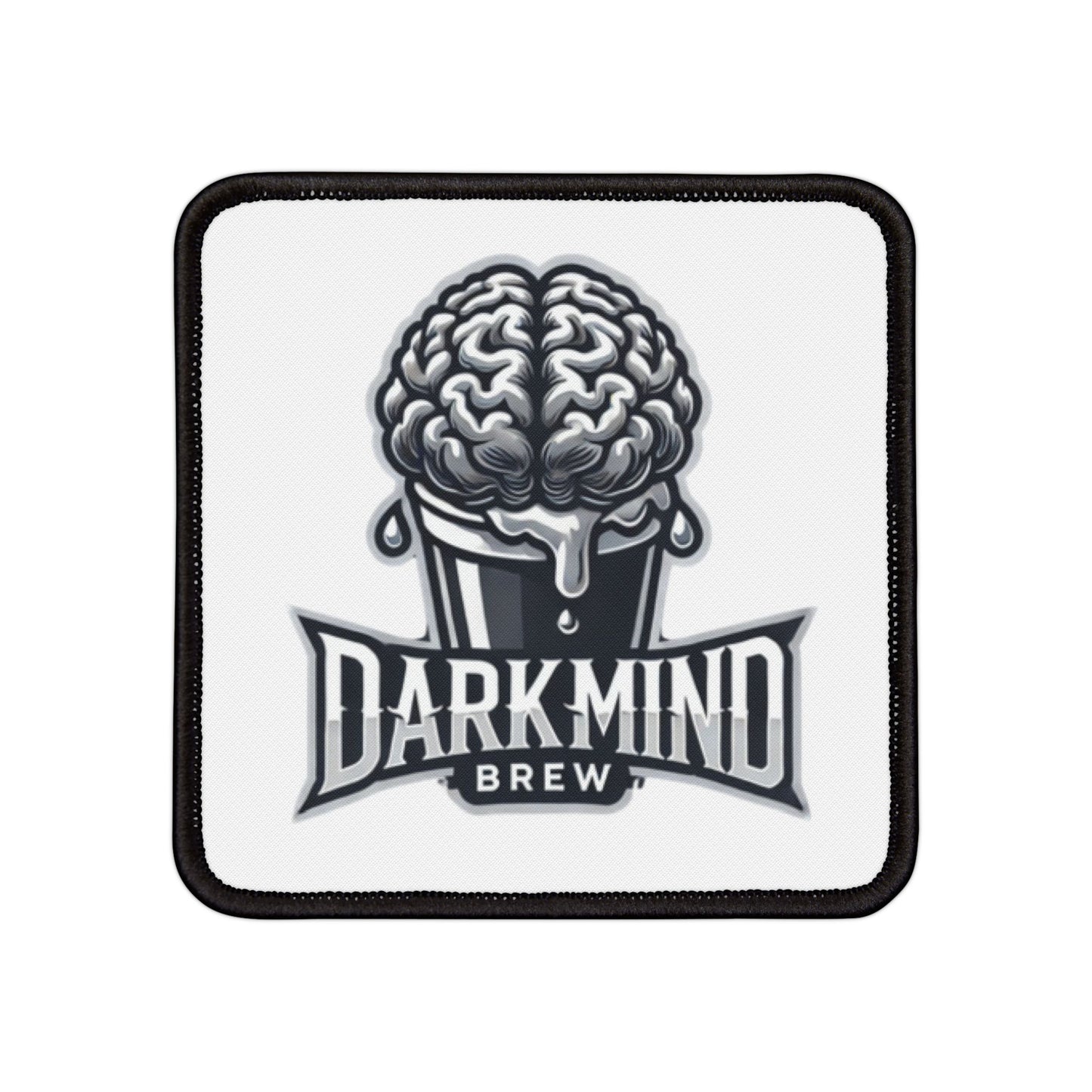 Darkmind Brew Iron-On Patch - Unique Apparel Accessory for Creative Minds