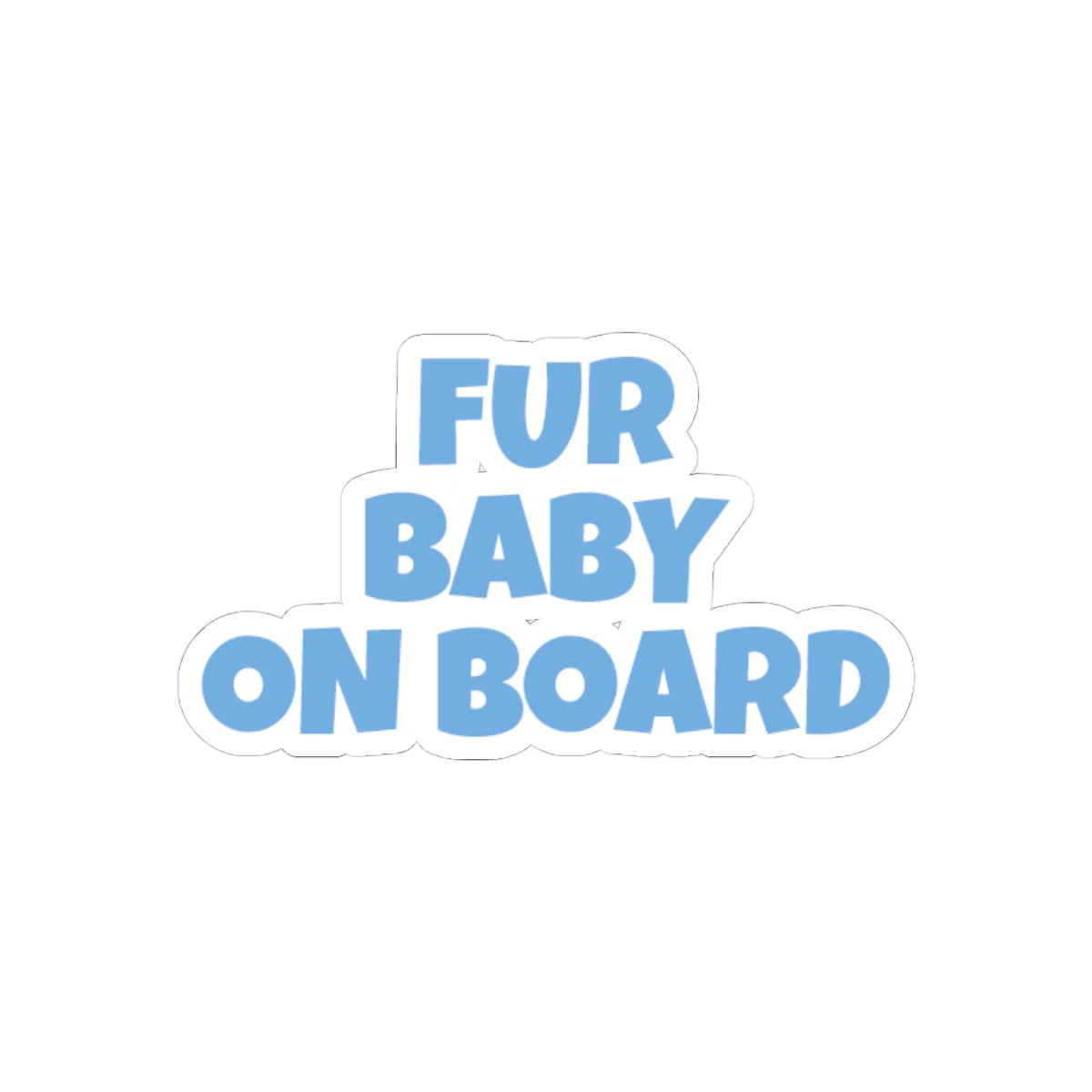 FUR BABY ON BOARD Stickers