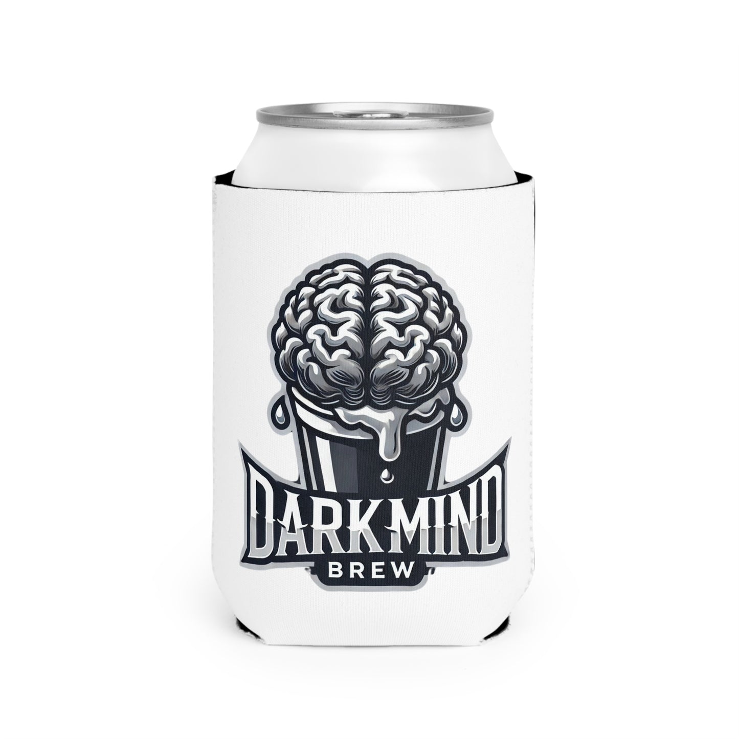 Darkmind Brew Beer Can Cooler Sleeve