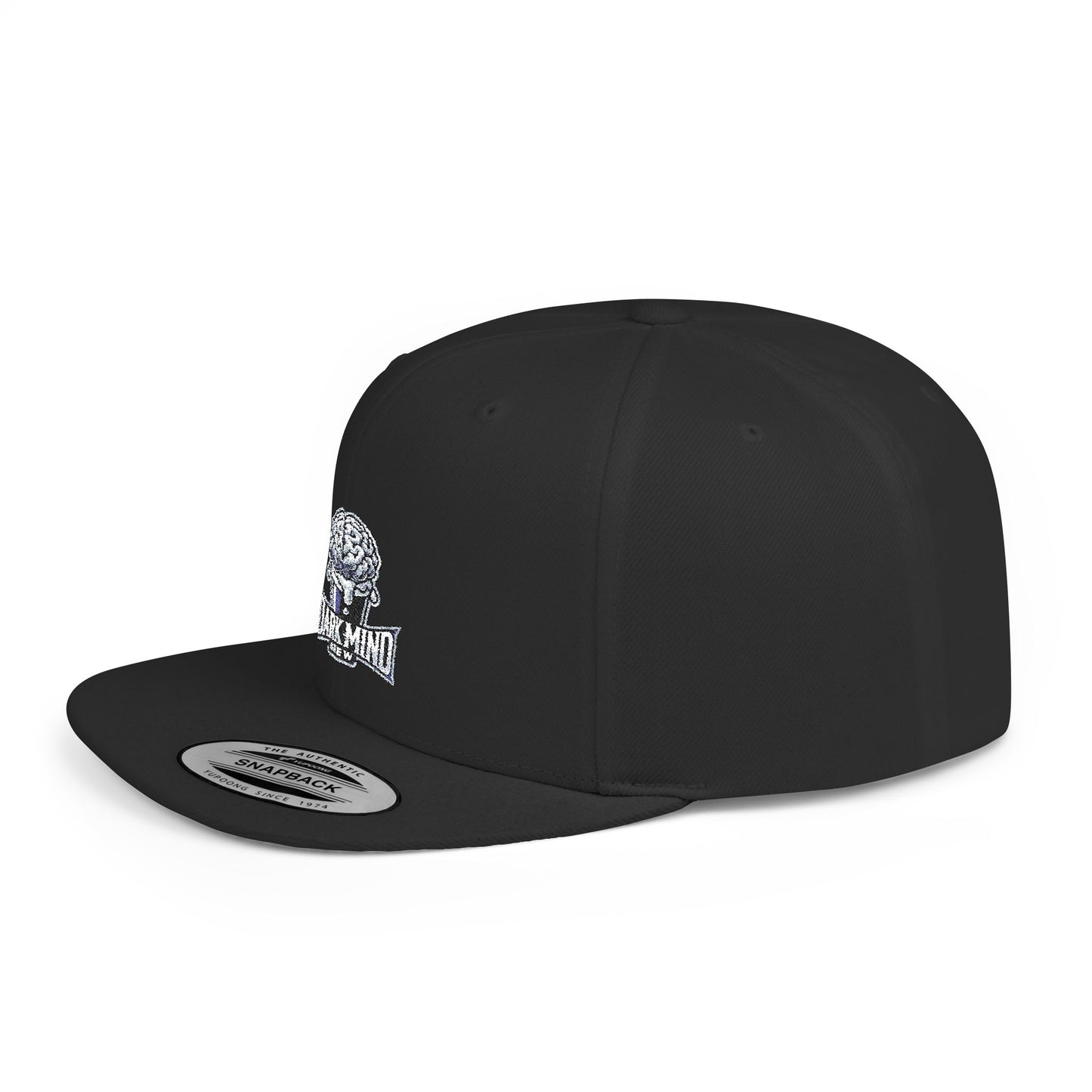 Darkmind Brew Snapback Hat — Dark Mind Streetwear Flat-Bill Cap