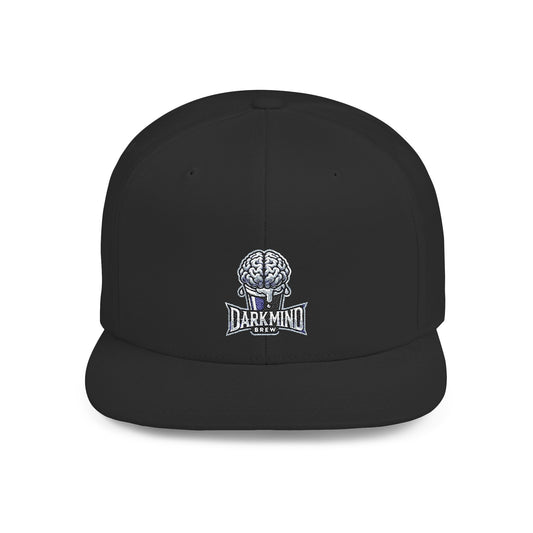 Darkmind Brew Snapback Hat — Dark Mind Streetwear Flat-Bill Cap